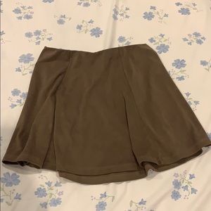Rose Dawn Flowing Mini Skirt